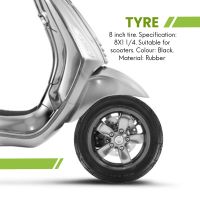 Good Quality 8 Inch Tyre 8X1 1/4 Scooter Tire &amp; Inner Tube Set Bent Valve Suits Bike Electric / Gas Scooter Tyre