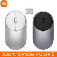 Mijia Wireless Mouse Portable Bluetooth 4.0 Aluminium Alloy ABS Material Gaming Mouse RF 2.4GHz Dual Mode Connect Mi 1200DPI