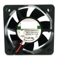 Original KDE2405PHV1 DC24V 1.5W 50x50x15MM 5CM 2Lines Inverter cooling fan