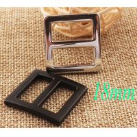 【cw】 12 Pcs Black/Silver Slide Buckles Belt Adjuster BucklesBag Luggage Straps Metal Bag Hardware Purse Handbag Buckle Wholesale