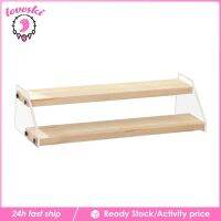 [?LOV.-10--]] Clear Acrylic Display Risers Wooden PlaneAcrylic Jewelry Display Riser Shelf Showcase Fixtures Action Figures Model Rack for CakeCandy Display Stand