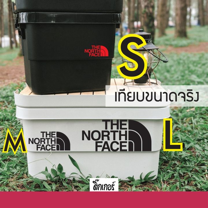 sticker-สติ๊กเกอร์แคมป์ปิ้ง-งานไดคัท-ลาย-the-north-face-สติ๊กเกอร์ติดได้ทุกที่-มีหลายสี-หลายขนาดให้เลือก