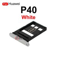 ซิมการ์ดสำหรับ Huawei P40 P40Pro ตัวยึดถาดใส่ซิมมืออาชีพช่องเสียบไมโคร SD ชิ้นส่วนอะไหล่อะแดปเตอร์เต้าเสียบ