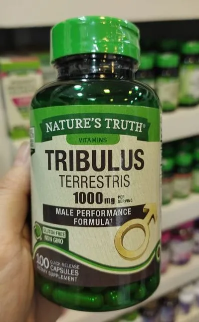 Nature S Truth Vitamins Tribulus Terrestris 1000 Mg Male Performance Formula 100 Capsules