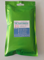 ROSIN PRESS NYLON FILTER BAGS  20（3" x 5" / 76  mm x 127 mm）75 Micron