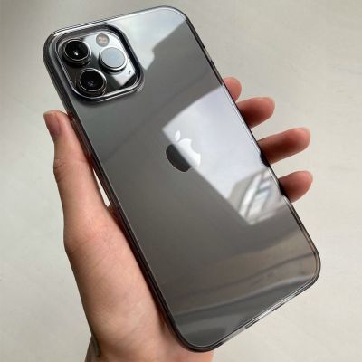 [สินค้าใหม่ในสต็อก] กันกระแทกกันชนล้างซิลิโคนกรณีโทรศัพท์สำหรับ iPhone 12 13 11 Pro Max X XR XS 14 8 7บวก SE คุ้มครองปกชายและหญิง