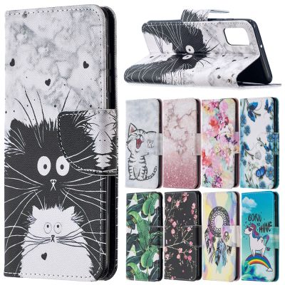 「Enjoy electronic」 Flip Case for Funda Xiaomi Redmi Note 10S 9S 11 S 10 9 8 7 6 Pro Cases Cute Cat Flower Leather Wallet Phone Cover Capinha Women