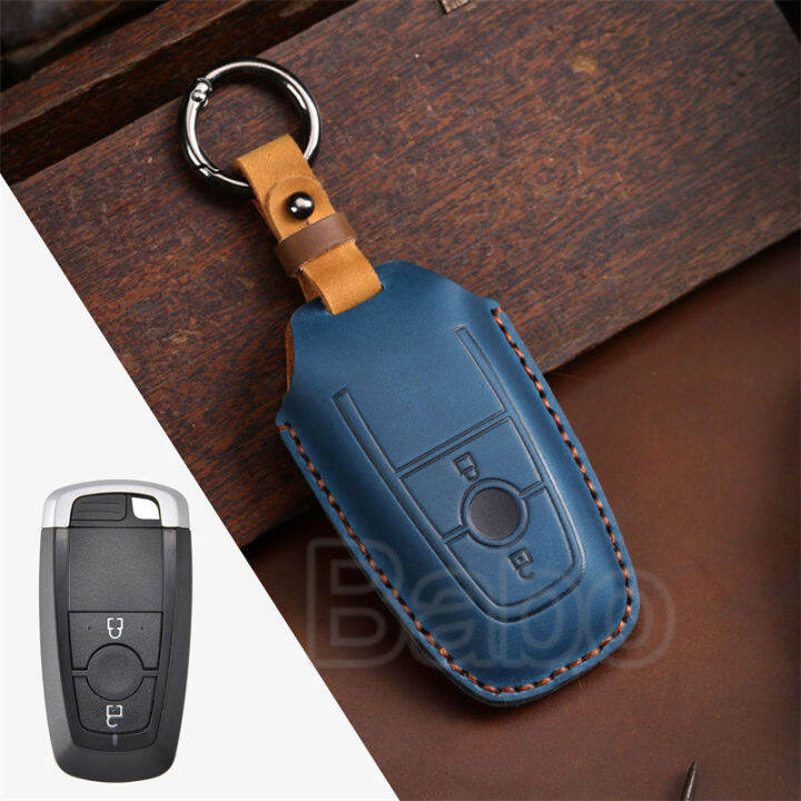 【Available】Leather Car Key Case Cover For Ford Ranger Sprot 2023 Ranger