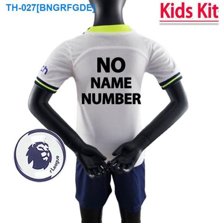 2022-2023-tottenham-hotspur-kids-kit-football-jersey-home-high-quality-fan-edition-shirt-with-epl-patch