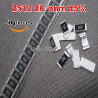 50pcs SMD Chip Resistors 2512 202 2K ohm 2KR 5% 1W Resistor Fixed Resistance