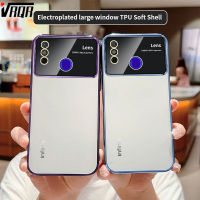 VRQR สำหรับ infinix Tecno Spark 6 Go Spark Go 2020 Spark Go 2021 KE5j KE5k KE5S เคสโทรศัพท์โปร่งใส ที่มีขอบทั้งหมดชุบด้วยไฟฟ้าป้องกันแบบใหม่อย่างหรูหราและหรูหรา