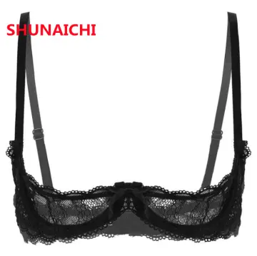  Bra For Women Sexy Soft Lace Lingerie Set See Through