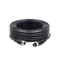 5M/15M/20M 4 PIN Aviation Connector Cable Waterproof Extension Video and Audio Cable for Vehicle CCTV Camera and Car Monitor