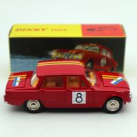 【☂】 Fashions King 1:43ของเล่น Dinky 1401อัลฟ่าโรมิโอ1600 TI แรลลี่ #8โมเดล Diecast รุ่นจำกัด