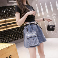 Factory Outlet Spot Personal Casual Denim Shorts Women In Summer New Models Of Disassembly Large Pockets Loose Waist