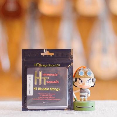 🏆 Original Singapore HT Strings Professional Ukulele Translucent High Tension Nylon Strings 23/26  Fingerstyle Low G