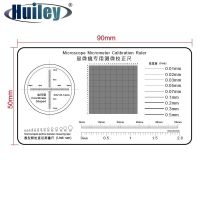 Microscope Micrometer Calibration Ruler Transparent Film PET Round-shaped Particle Diameter Measuring Tape Line Coordinate Shape