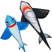 Large Soft Kite Shark Shaped Kite Nylon Kite Line Animated Kites Flying