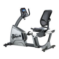 จักรยานแบบเอนปั่น 360 องศา ฟิตเนส Recumbent Bike R30 - Flywheel 12 KG