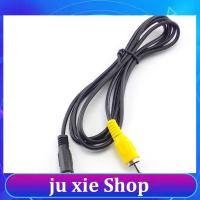 JuXie store 1.5 Meter 3.5 mm 1/8" Mono Plug To Single RCA Male Jack Cable Extension Cord AV Audio Video Adapter Connector Line