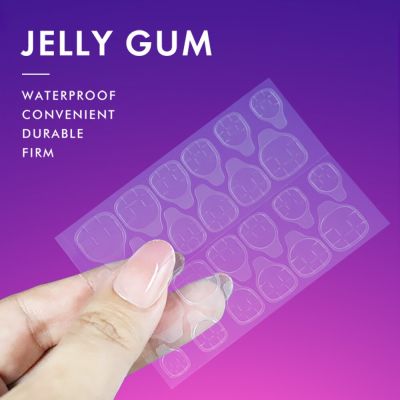 120pcs/20pcs Clear Double Sided False Nail Art Adhesive Tape Glue Sticker DIY Tips Fake Nail Acrylic Manicure Gel Makeup Tool
