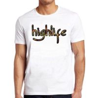 แขนสั้นโอเวอร์ไซส์Highlife เสื้อยืดลําลอง แขนสั้น พิมพ์ลายภาพยนตร์ Weed Party Funny Meme Gift Gamer Cult Movie 753S-4XL  R2AP