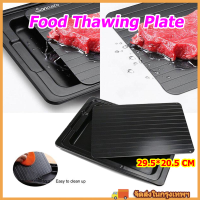 wjhh Fast Defrosting Tray with Cleaner Meat Defrost Food Thawing Plate Board Kitchen Tool