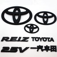 NEW Toyota matte black logo  Vios wish camera Yaris sienta steering wheel logo front grille trunk logo front and rear logo 99 99 ting