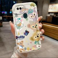 เคสสำหรับ OPPO A7 A12S/A12/A11K/A5S ลายคลื่นไอศกรีมจาก StellaLou ปลอกเคสโทรศัพท์สาวน่ารักนิ่ม