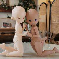 ของเล่นสำหรับเด็กผู้หญิงเพลย์เฮาส์ชุด Diy ผิวสีขาวตุ๊กตา Bjd 1/6นิ้ววัสดุ Ruer นุ่ม J46