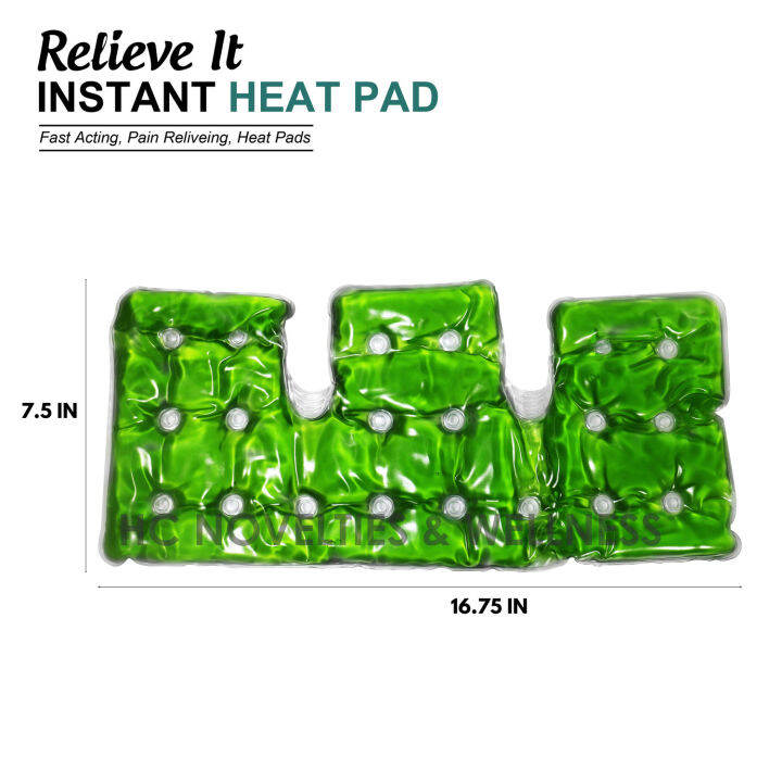 Magic Heat Pack Relieve It™ Shoulder / Waist Pad for instant pain relief Lazada PH
