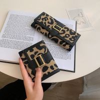 【CC】 Brand Design Canvas Wallets Many Departments Leather Clutch Wallet Female Large Capacity Coin Purse Ladies Handbag
