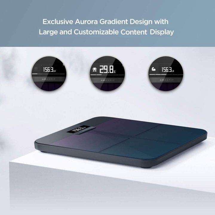 amazfit-smart-scale-เครื่องชั่งน้ำหนักอัจฉริยะ-ของแท้-ประกันศูนย์-1ปี