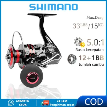 2024 NEW Mesin Pancing Malaysia shimano 40kgDrag Fishing Reel