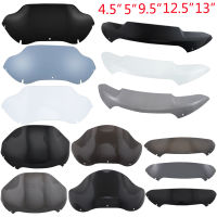 4.5" 5" 9.5" 12.5" Front Fairing Wind Deflectors Windshield for Harley Touring Road Glide FLTR Ultra FLTRU Custom FLTRX CVO FLTR