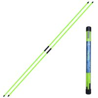 【hot】◘❇  Fiberglass Alignment Stick Three Parts Folding Direction Indicator Rod Learners Exercising Accessories