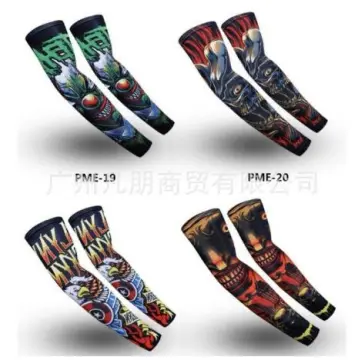 2 ĐÔI GĂNG TAY HÌNH XĂM TATTOO - CHỐNG NẮNG - THỜI TRANG - GIAO NGẪU NHIÊN  - BAO TAY HÌNH XĂM 4.5 | Lazada.vn