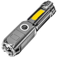 Smiling Shark Super Bright Rechargeable Flashlight High Power LED Tactical Flashlights Waterproof for Camping and Emergencies