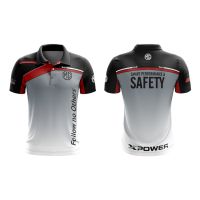 MOTOSHIRT เสื้อโปโล MG-A02-20 เสื้อพิมพ์ลาย คอปกแขนสั้น