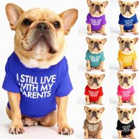 ZZOOI Pet Dog Clothes for Cat Vest Clothes For Small Dogs Cats Animal Cotton Fashion Clothes French Bulldog T-shir Chihuahua Apparels