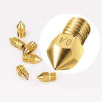 ┇ 5/10PCS MK8 Extruder Brass Copper Nozzle Mixed Sizes 0.2/0.3/0.4/0.5/0.6/0.8/1.0 3D Print Head For Creality CR-10 Ender 3