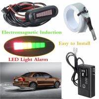 Auto LED Electromagnetic Car Parking Sensor Reversing Reverse Backup Sensor System Alarm Car Accessory Set Alarm Systems  Accessories