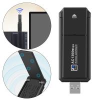 Amagogo อะแดปเตอร์ WiFi USB เสาอากาศแบบ Dual Band 5GHz 2.4GHz สำหรับ Windows XP สำหรับ Vista