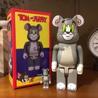 ฟิกเกอร์ Bearbrick 400% Tom And Jerry Bearbrick 28 ซม. วัสดุพีวีซีของเล่นของขวัญ