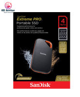 EC Service 1 TB EXT SSD SANDISK EXTREME PRO (SDSSDE81-1T00-G25) สินค้าแท้ทุกชิ้น