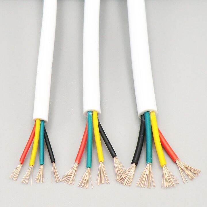 customizable-ปลอกสายไฟสีขาวยาว5ม-ไม่มี27-24-22awg-สายเคเบิล4-0-3mm-การควบคุมออกซิเจนการผลิตทองแดงวงจรไฟฟ้าและชิ้นส่วน