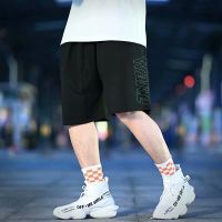 ZAZOMDE Hip Hop Shorts Streetwear Oversized Men Summer Thin Casual Fashion Trend Loose 5-point Beach Sports middle Pants M-8XL