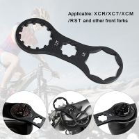 JBS73 สำหรับ suntour XCR xct XCM RST ชิ้นส่วนจักรยานจักรยาน เครื่องมือถอดชิ้นส่วน ประแจซ่อมประแจ ส้อมจักรยาน MTB เครื่องมือซ่อมแซมเครื่องมือ ประแจสำหรับติดตั้ง เครื่องมือกำจัดออก ประแจไหล่ส้อม