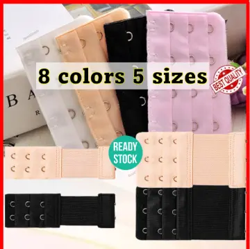 36 Pieces Womens Bra Extenders Brassiere Extension Hooks 2 Hooks and 3  Hooks (18 Colors) 