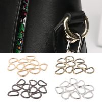 【HOT】☊ 10pcs Metal D Non-Welded Adjustable Buckle Backpacks Straps Accessories Dog Collar